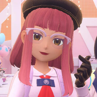 A screenshot of my Pokémon Scarlet trainer